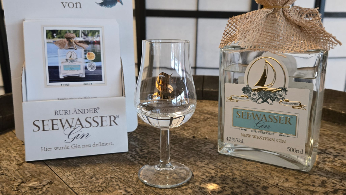 Seewasser Gin -  mit Wasser aus dem Rursee